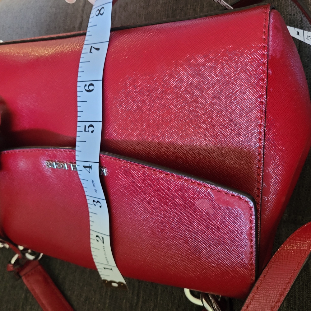 Michael Kors Red Women's Bag - Picture 15 of 16